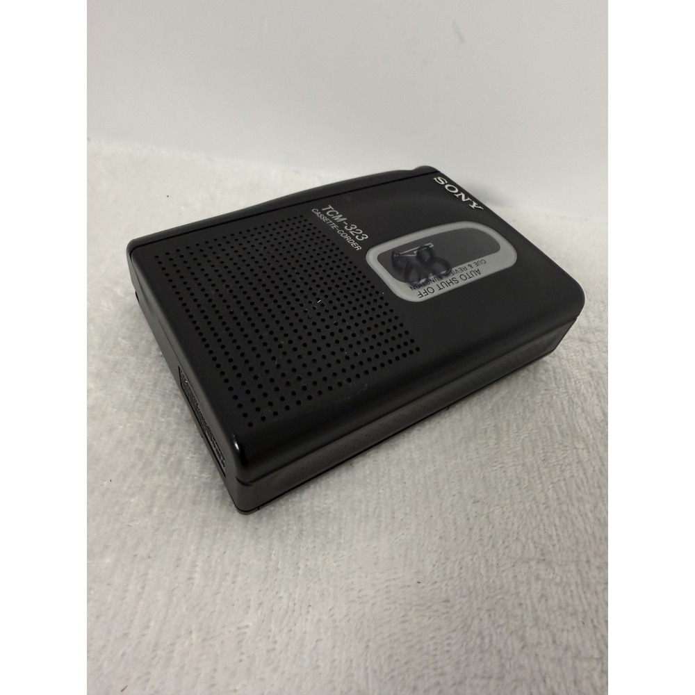 Sony TCM-323 Cassette Recorder Tape Player Voice Recorder - see descriptiion - Picture 5 of 5